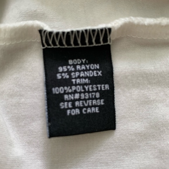 Sleeveless Chiffon Ruffle Front Top in Cream-SM - Picture 8 of 9